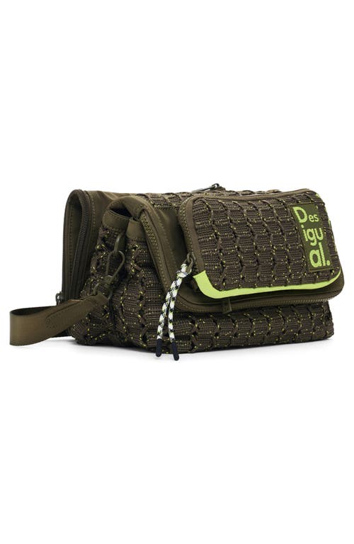 Desigual Convertible Crossbody Bag In Brown