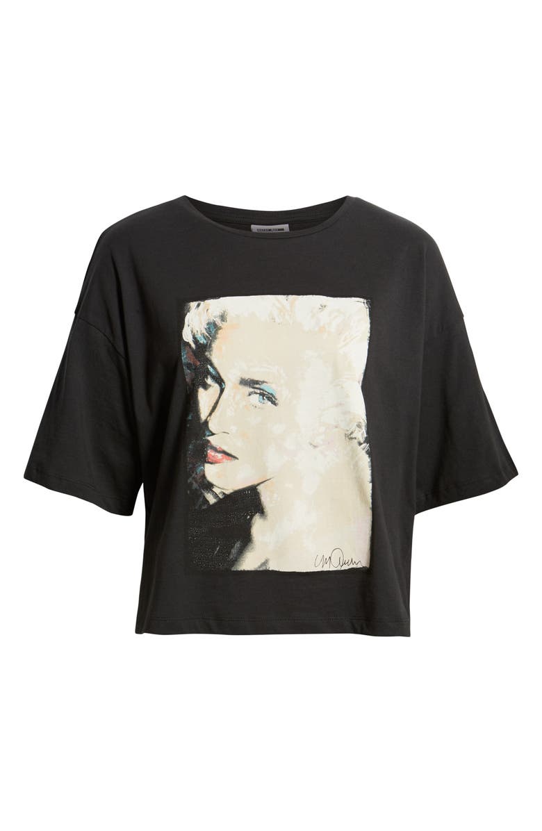 Noisy may Madonna Boxy Graphic Tee, Alternate, color,