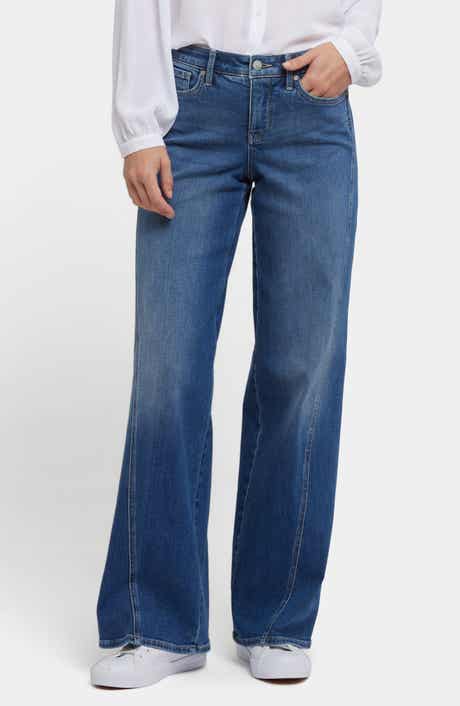 NYDJ Teresa Contoured Seam Wide Leg Jeans