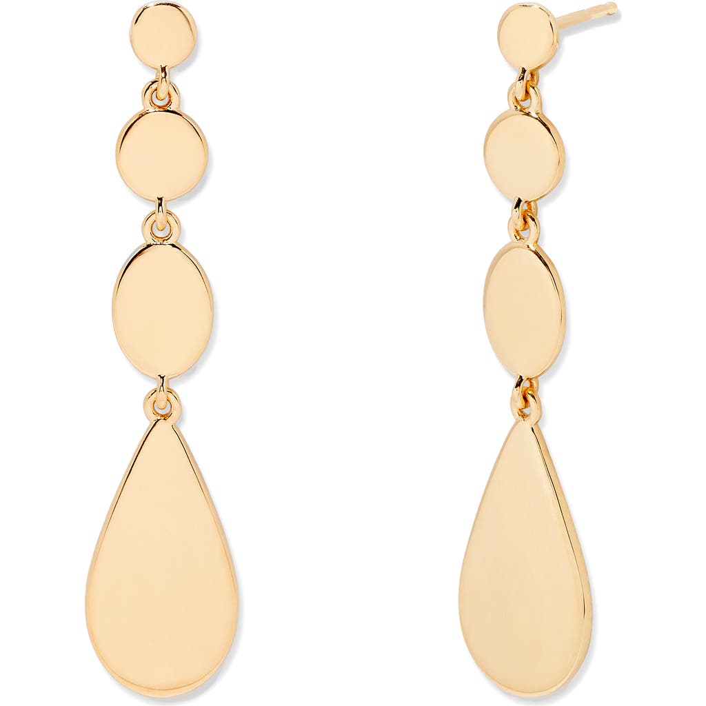 Brook & York Brook And York Elliot Linear Drop Earrings In Gold