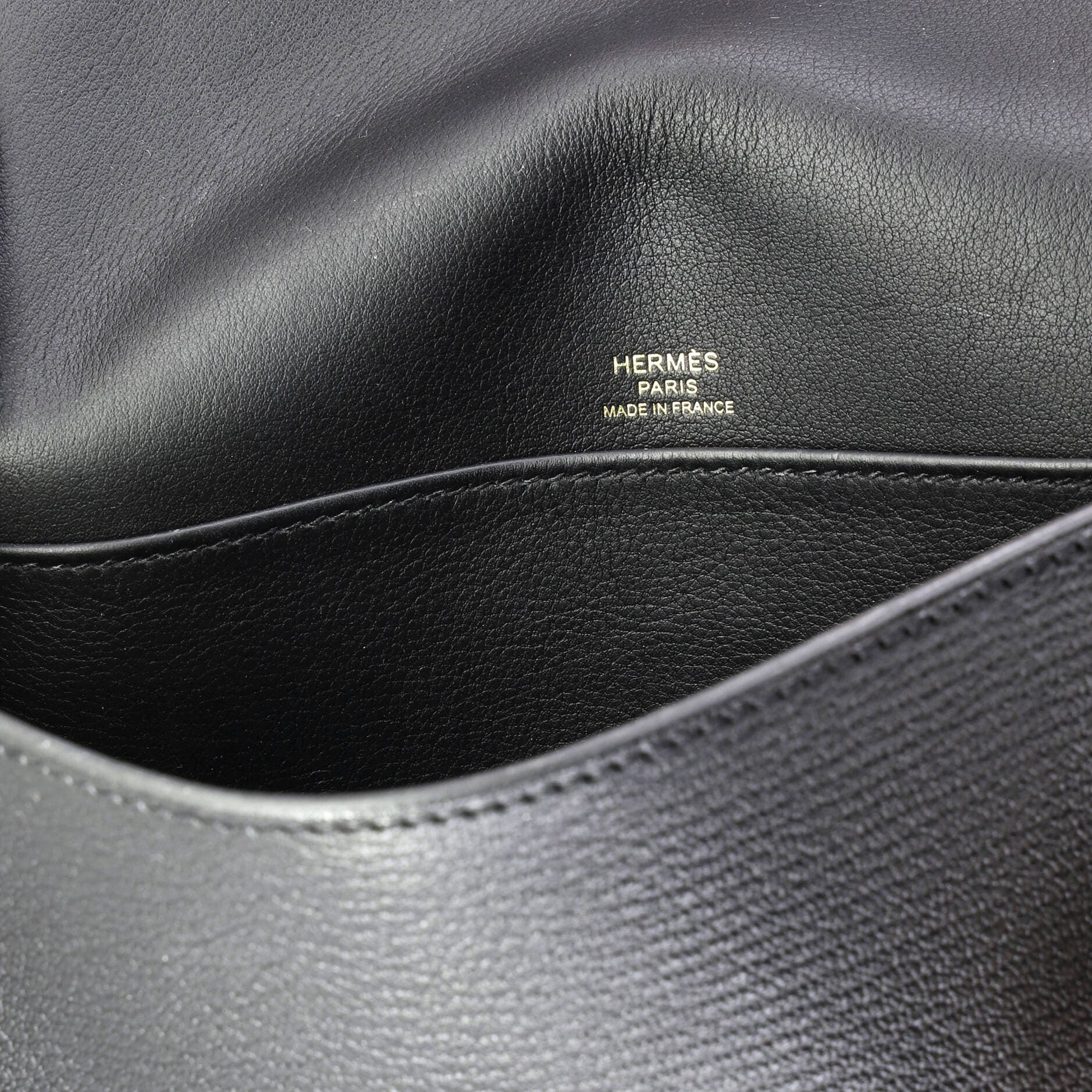 Pre-Owned Hermes Geta Bag Chevre Mysore, Alternate, color, 