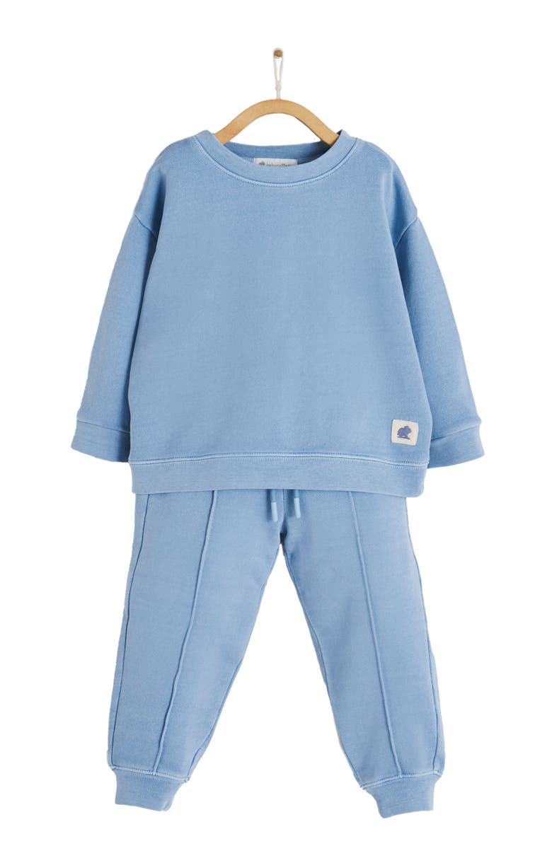 Babycottons Premium Cotton Essentials Sweatshirt Set for Toddler, Main, color, 