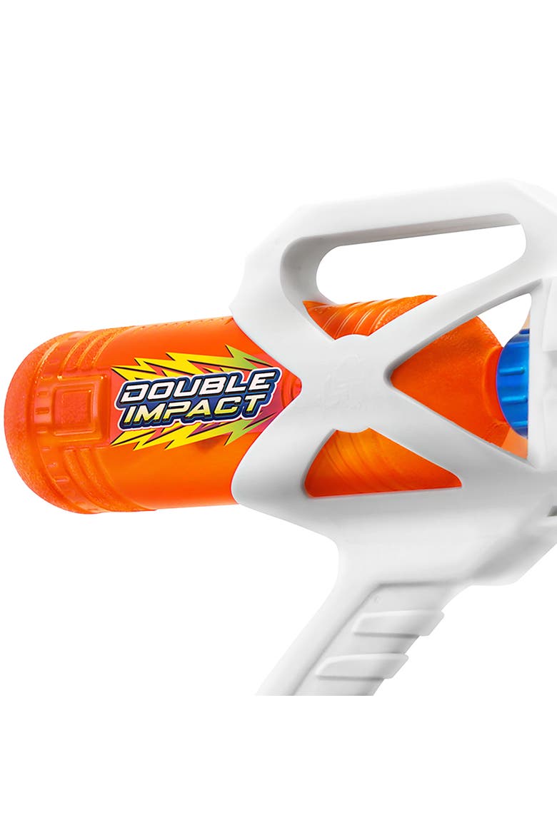 Water Blaster, Double Impact, Pump Action Dual Barrels, Alternate, color, Multicolored