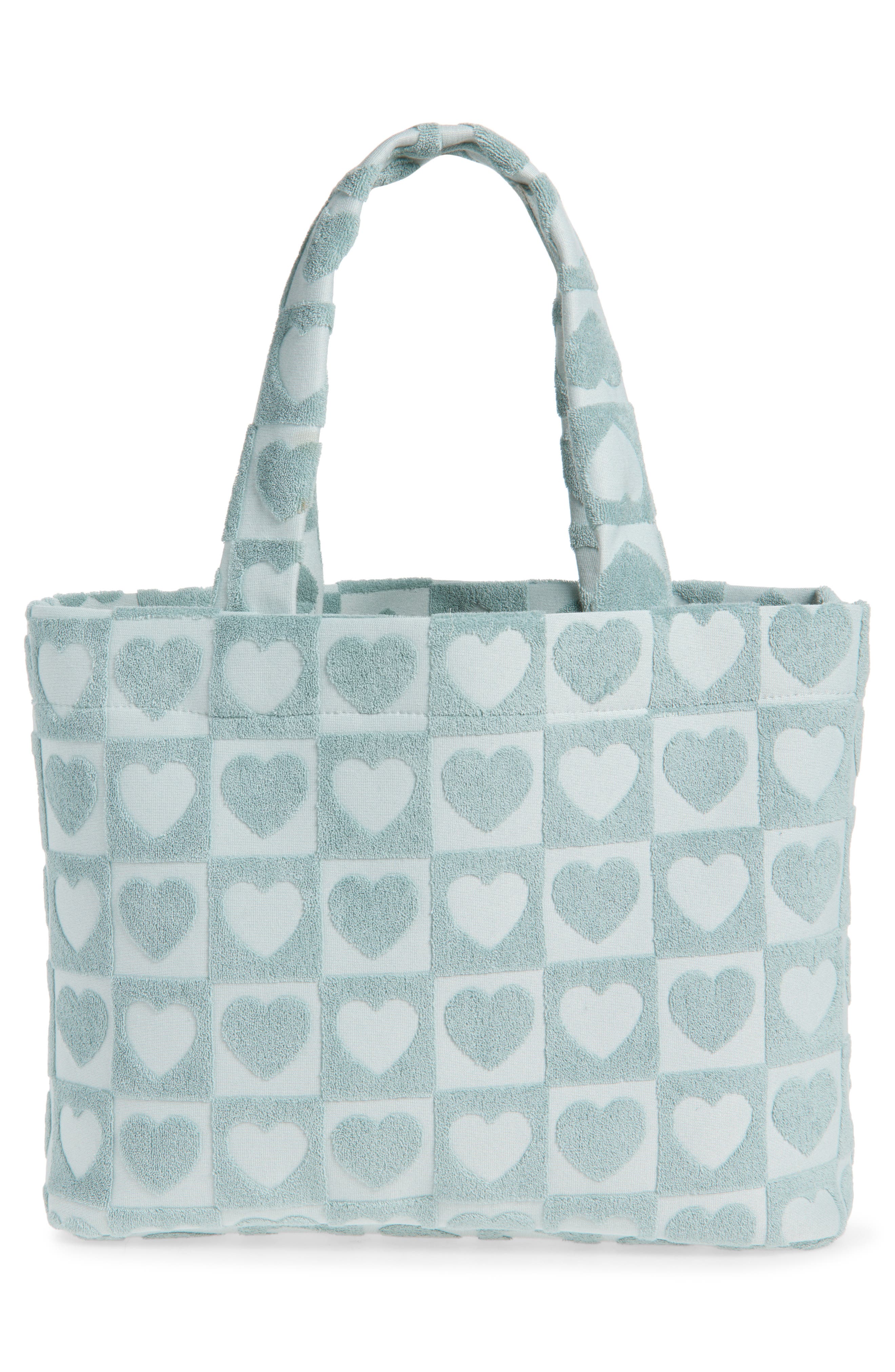 Ruby & Ry Kids' Terry Cloth Tote, Alternate, color, Blue