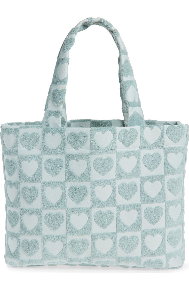 Ruby & Ry Kids' Terry Cloth Tote, Alternate, color, Blue