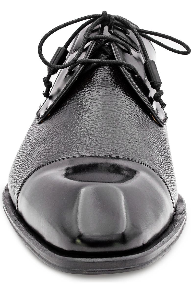 Mezlan Capello Cap Toe Derby, Alternate, color, Black