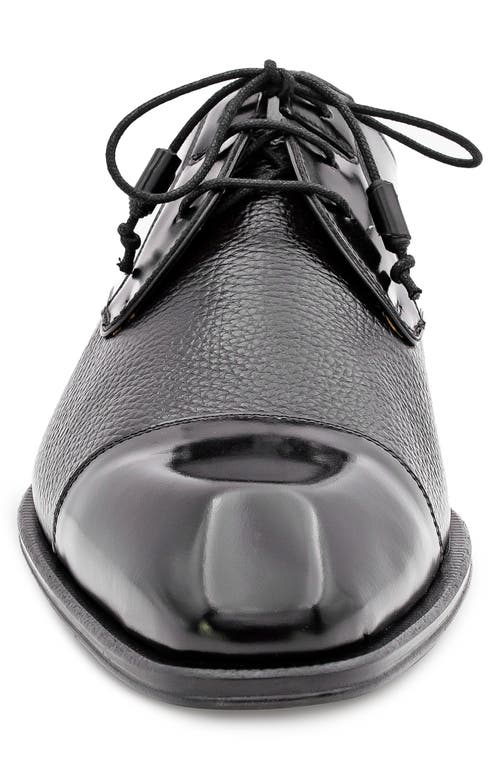 Mezlan Capello Cap Toe Derby In Black