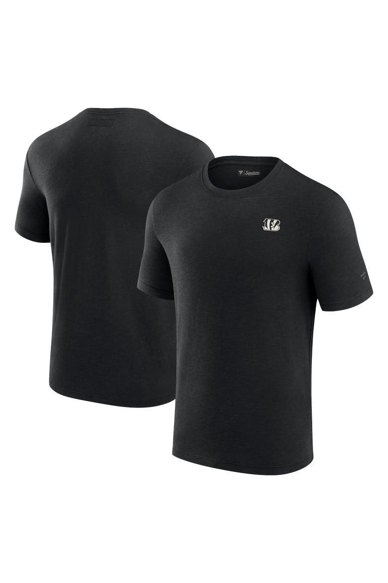 Men's Fanatics Signature Black Cincinnati Bengals Modal Short Sleeve T-Shirt, Main, color, Black