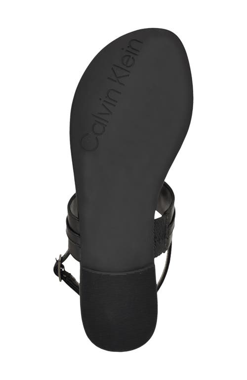 Calvin Klein Bettia Slingback Sandal In Black