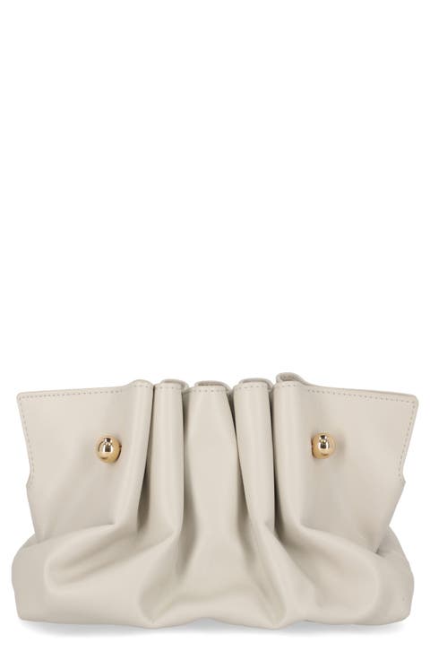 Shaye Pleated Clutch