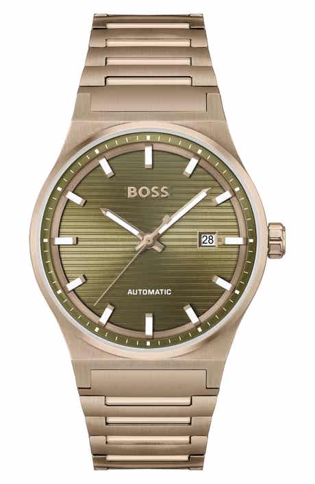 BOSS Candor Automatic Bracelet Watch, 41mm