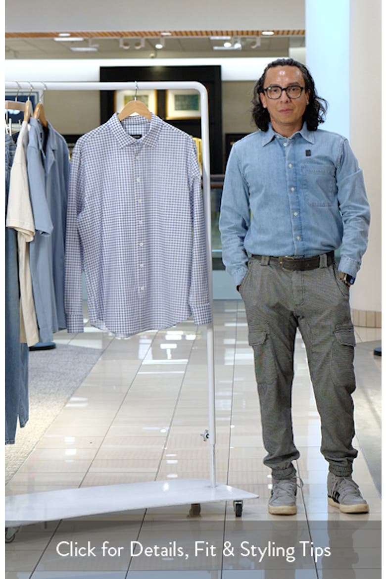 OoohCotton® Check Button-Up Shirt video