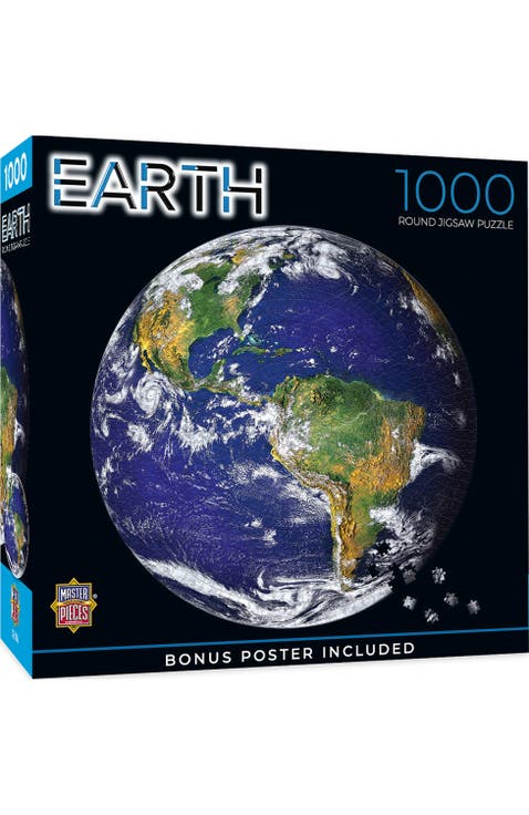 The Earth 1000 Piece Round Jigsaw Puzzle