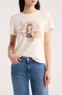Re/Done Classic Just a Girl Graphic Cotton T-Shirt