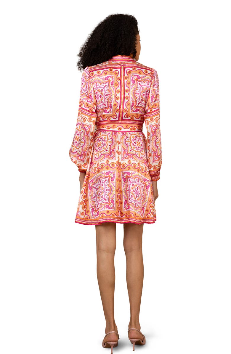 Hale Bob Arlo Silk Dress, Alternate, color,
