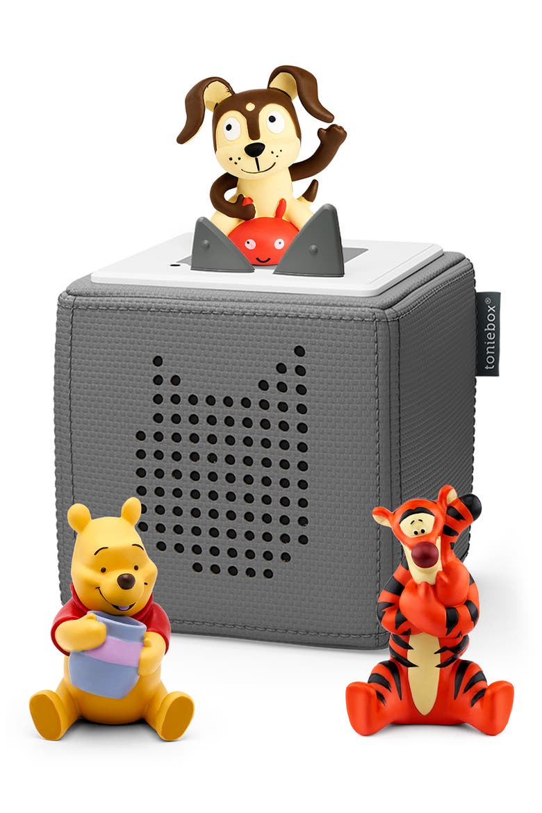 Grey Toniebox Playtime Puppy Starter Set & Disney® 2-Pack Tonie