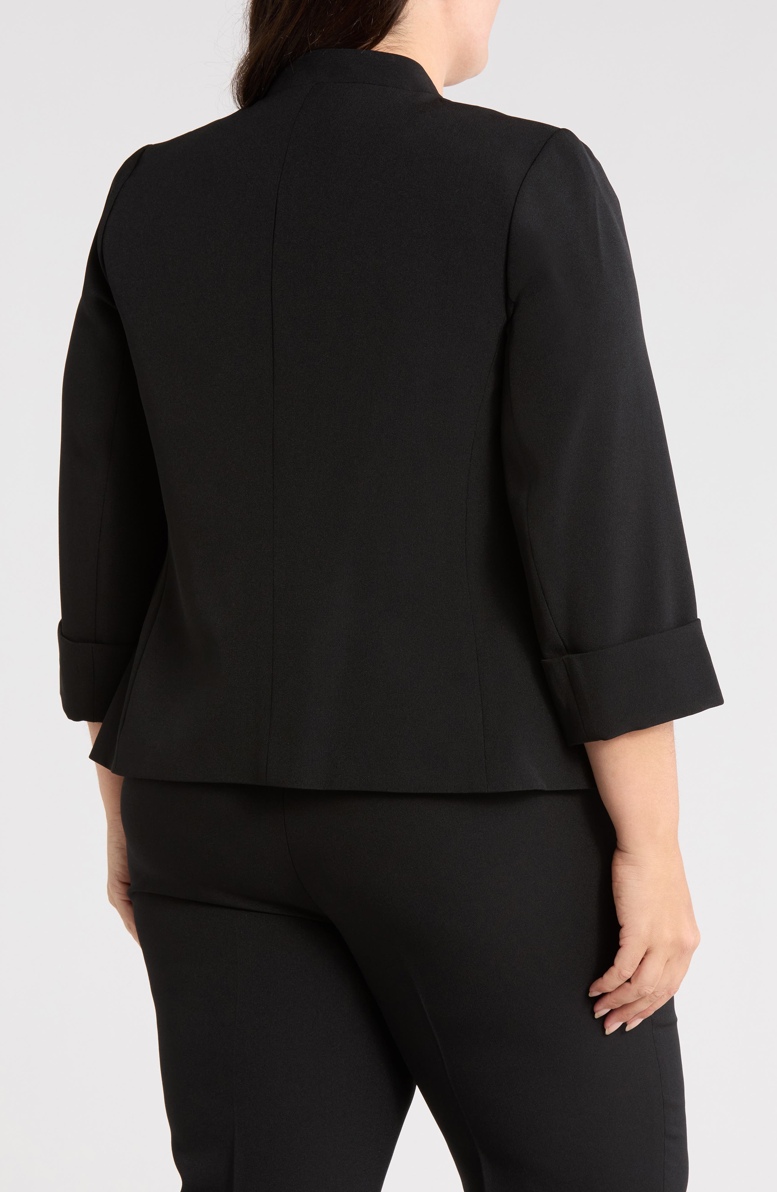 Stretch Crepe Jacket - image 2