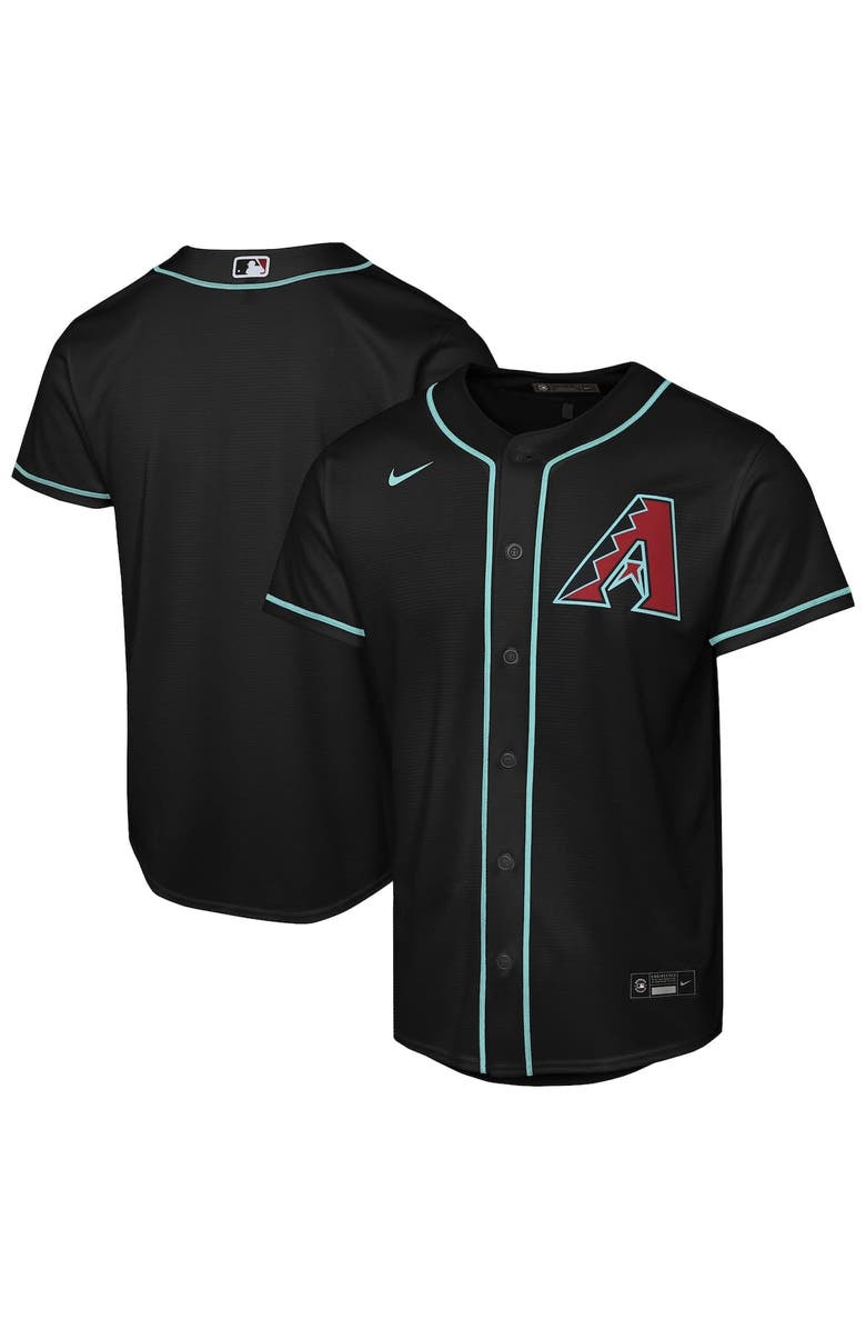 Nike Youth Nike Black Arizona Diamondbacks Alternate Replica Jersey, Alternate, color,