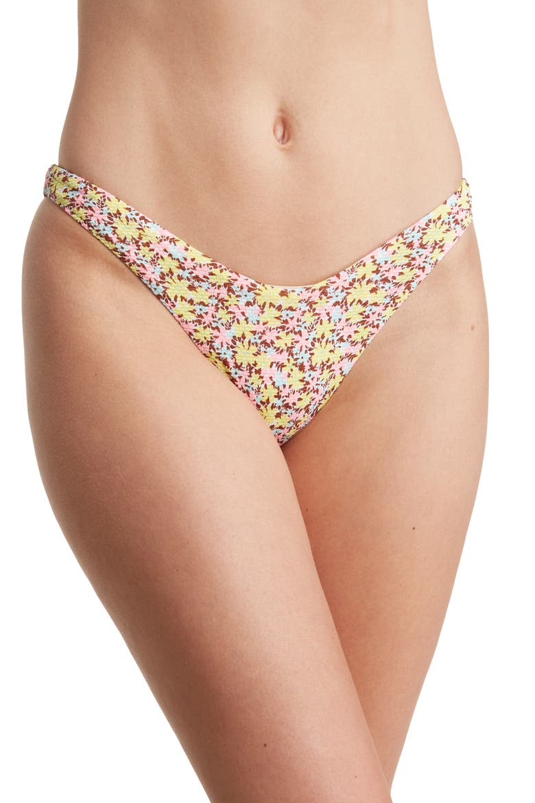 Summer Snaps Splendour Reversible Bikini Bottoms, Main, color, MULTICOLOR