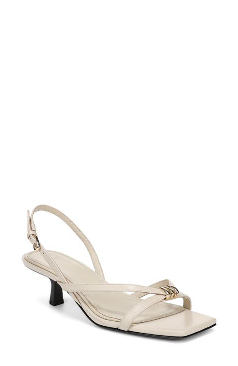 Tali Slingback Kitten Heel Sandal (Women)