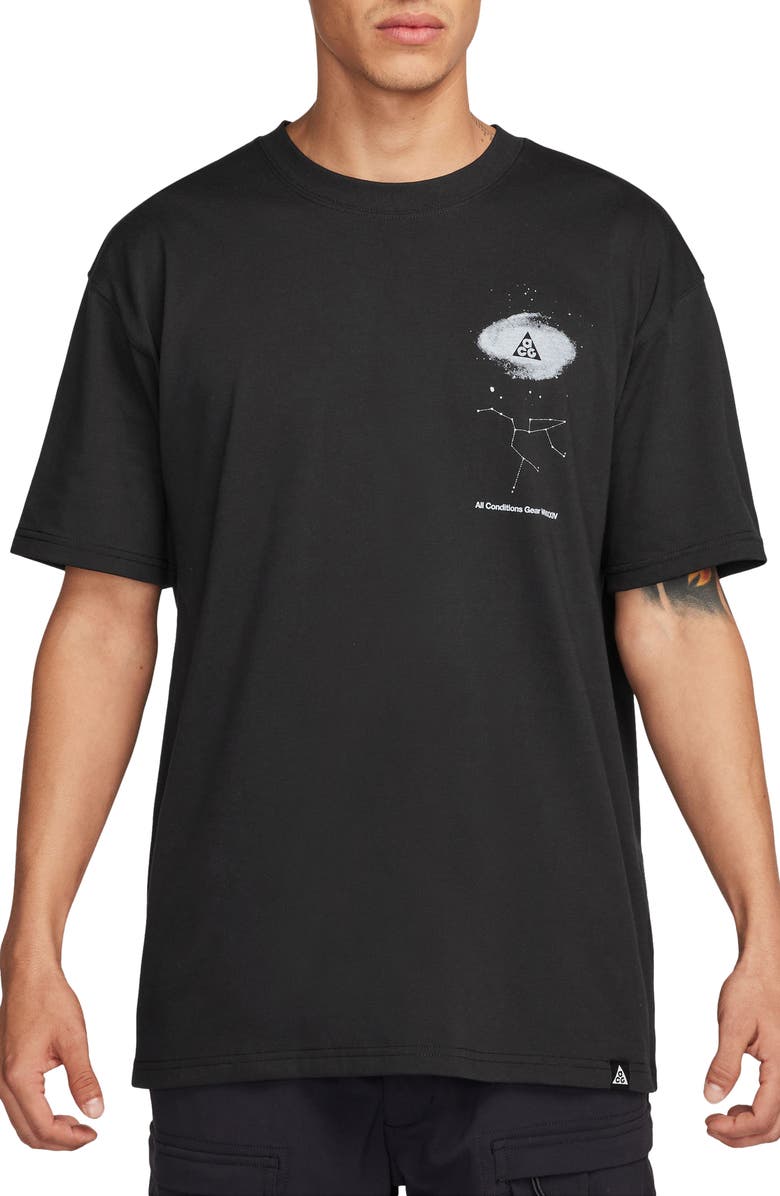 Nike Dri-FIT Oversize ACG Galaxy Graphic T-Shirt, Main, color, 