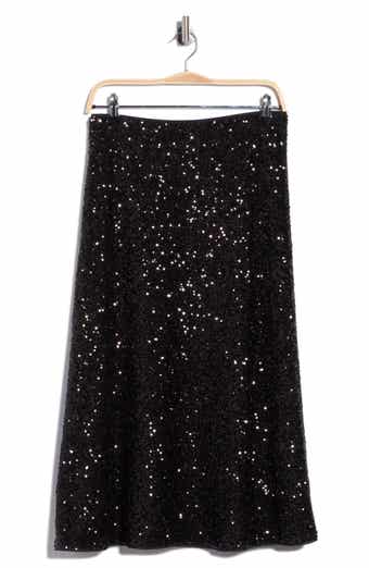Araminta Sequin Midi Skirt