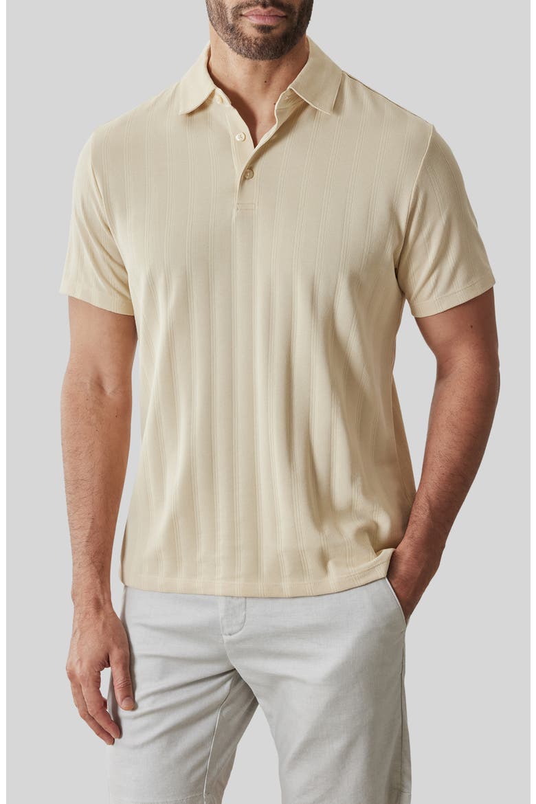 Caspian Rib Polo, Main, color, SOFT YELLOW