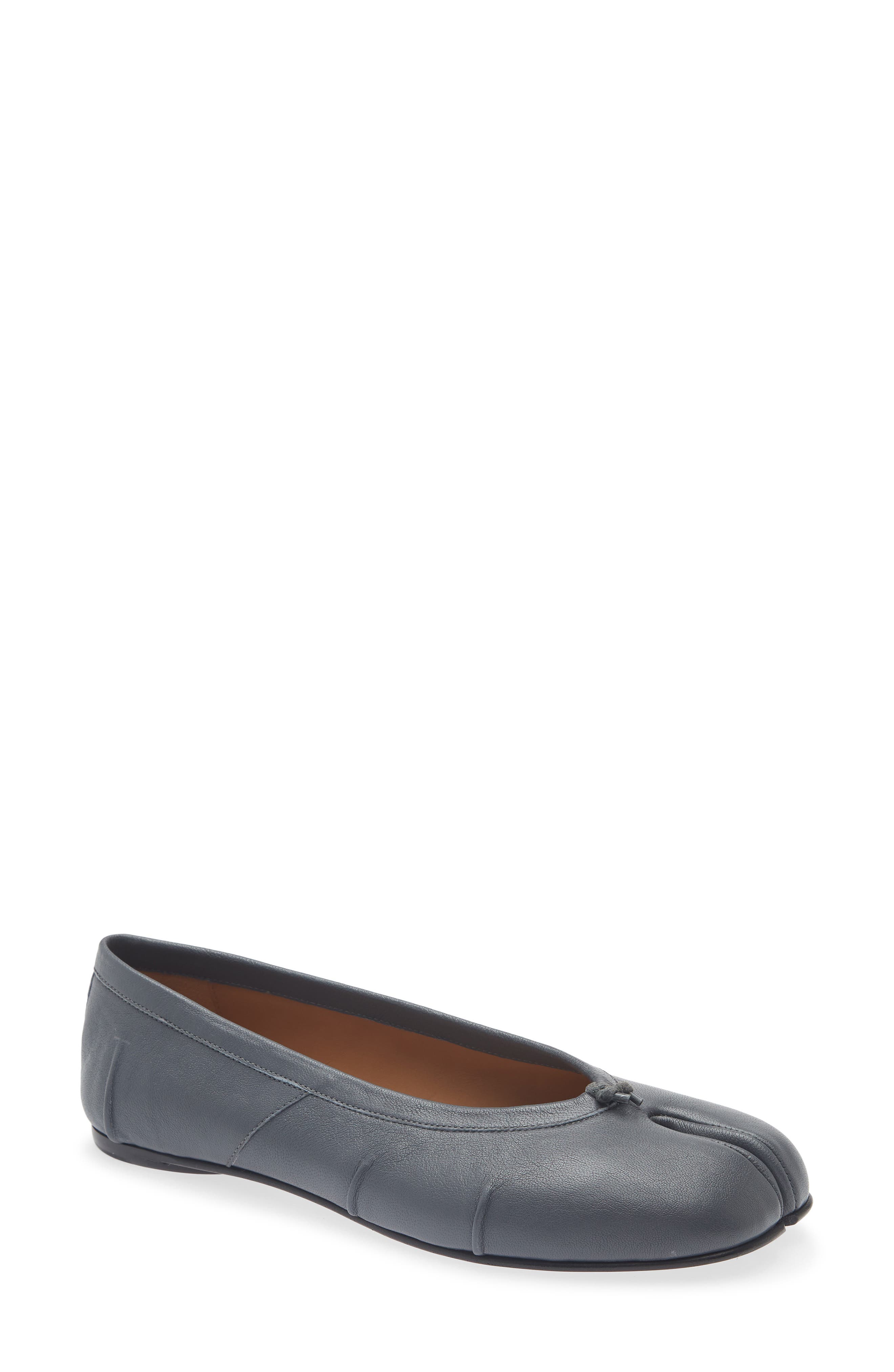 Tabi Ballet Flat, Main, color, GREY