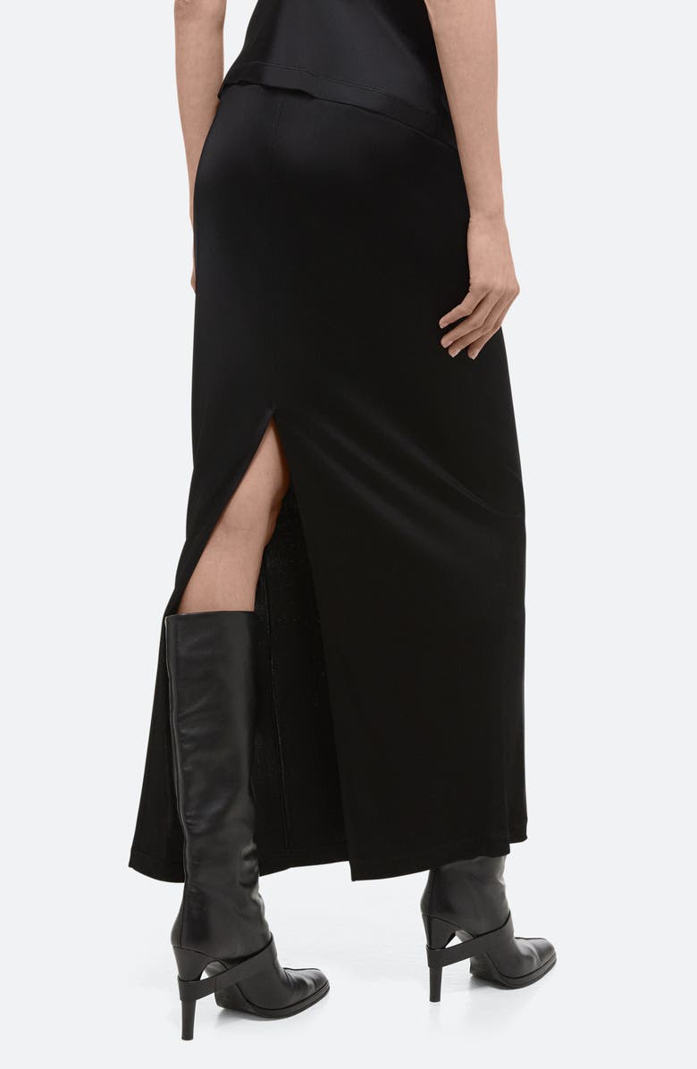 Helmut Lang Fluid Jersey Maxi Skirt, Alternate, color, Black