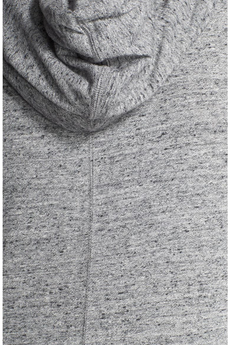 'Gym Vintage' Zip Front Hoodie, Alternate, color, GREY