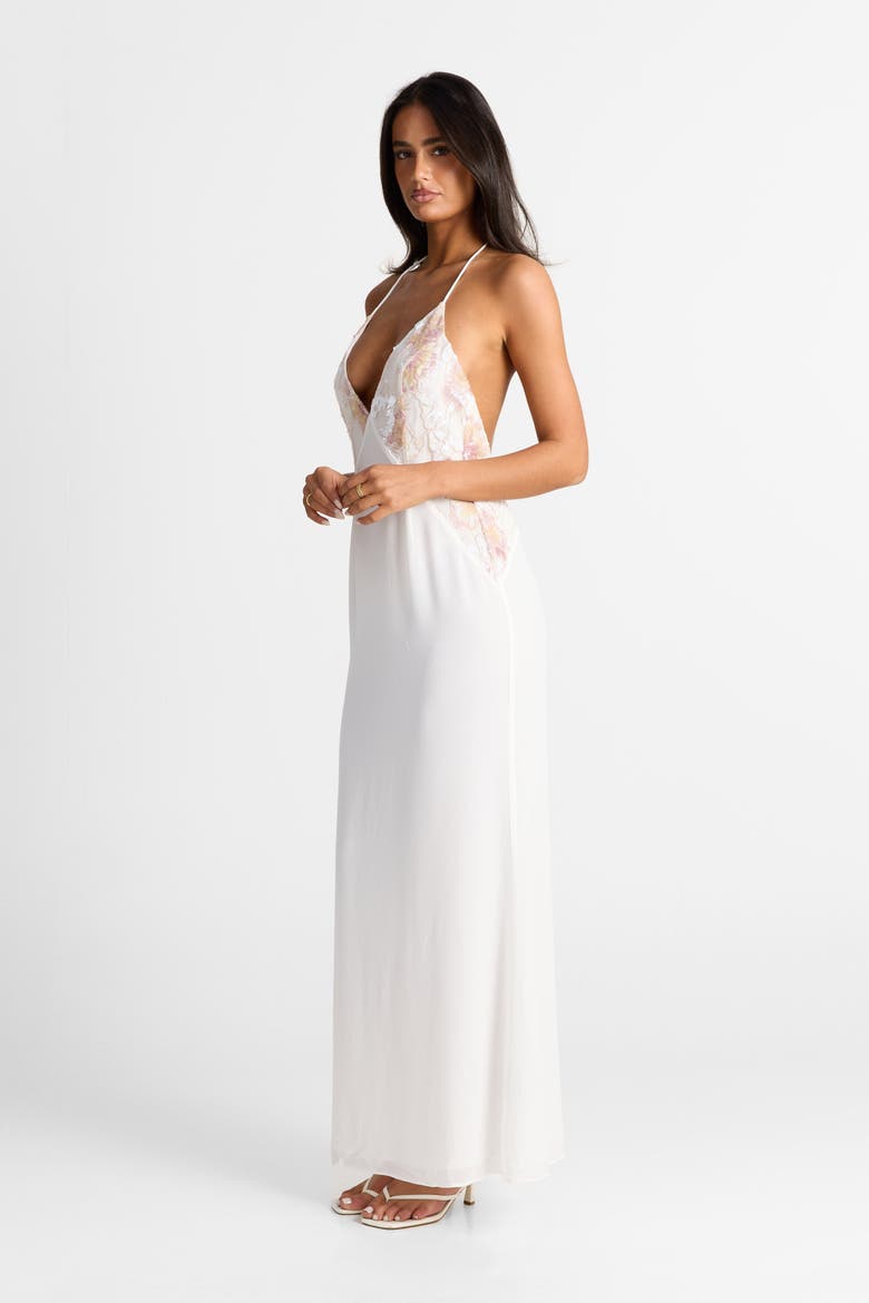 Elara Maxi Dress, Alternate, color, White