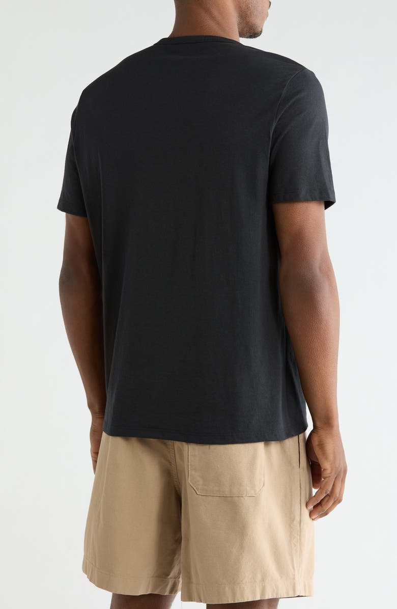 Joe's Classic Cotton Henley T-Shirt, Alternate, color, Black