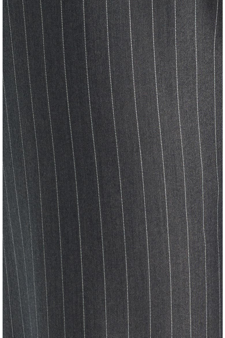 Isabeau Pinstripe Pants, Alternate, color, GREY