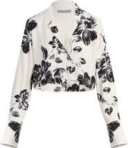 Favorite Daughter The Cropped Lily Print Top