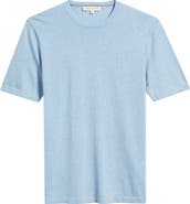 Jack Victor Wellington Cotton & Silk Crewneck T-Shirt