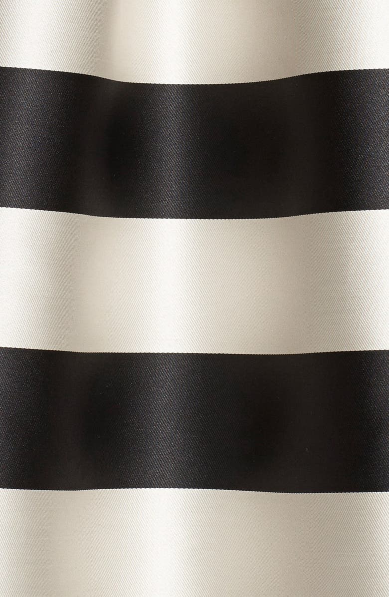 Eliza J Pleated Stripe Midi Skirt, Alternate, color, 