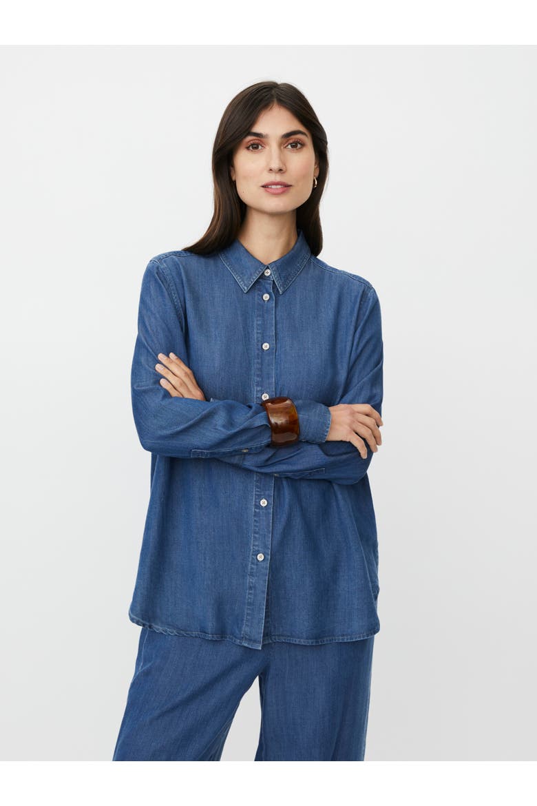 MaIshana Denim Shirt, Main, color, Washed Denim