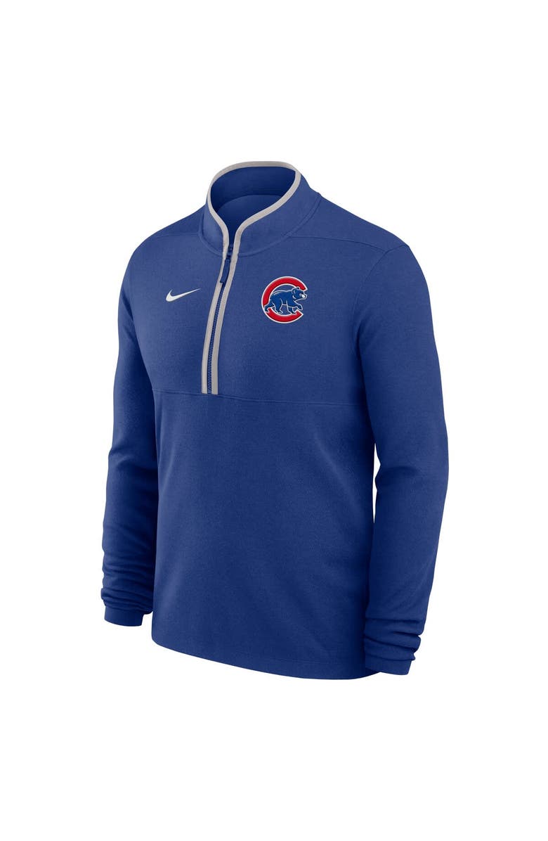 Nike Men's Nike Royal Chicago Cubs Dri-FIT Victory Half-Zip Pullover, Alternate, color, Royal