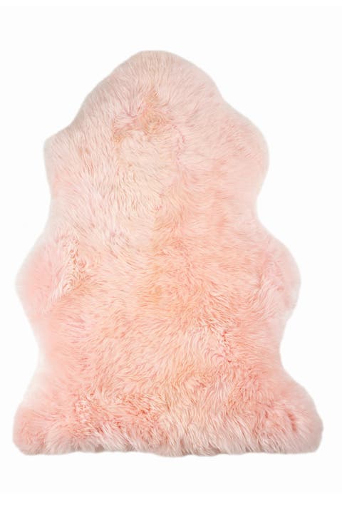 Milan Genuine Sheepskin Shearling Throw 24" x 36"