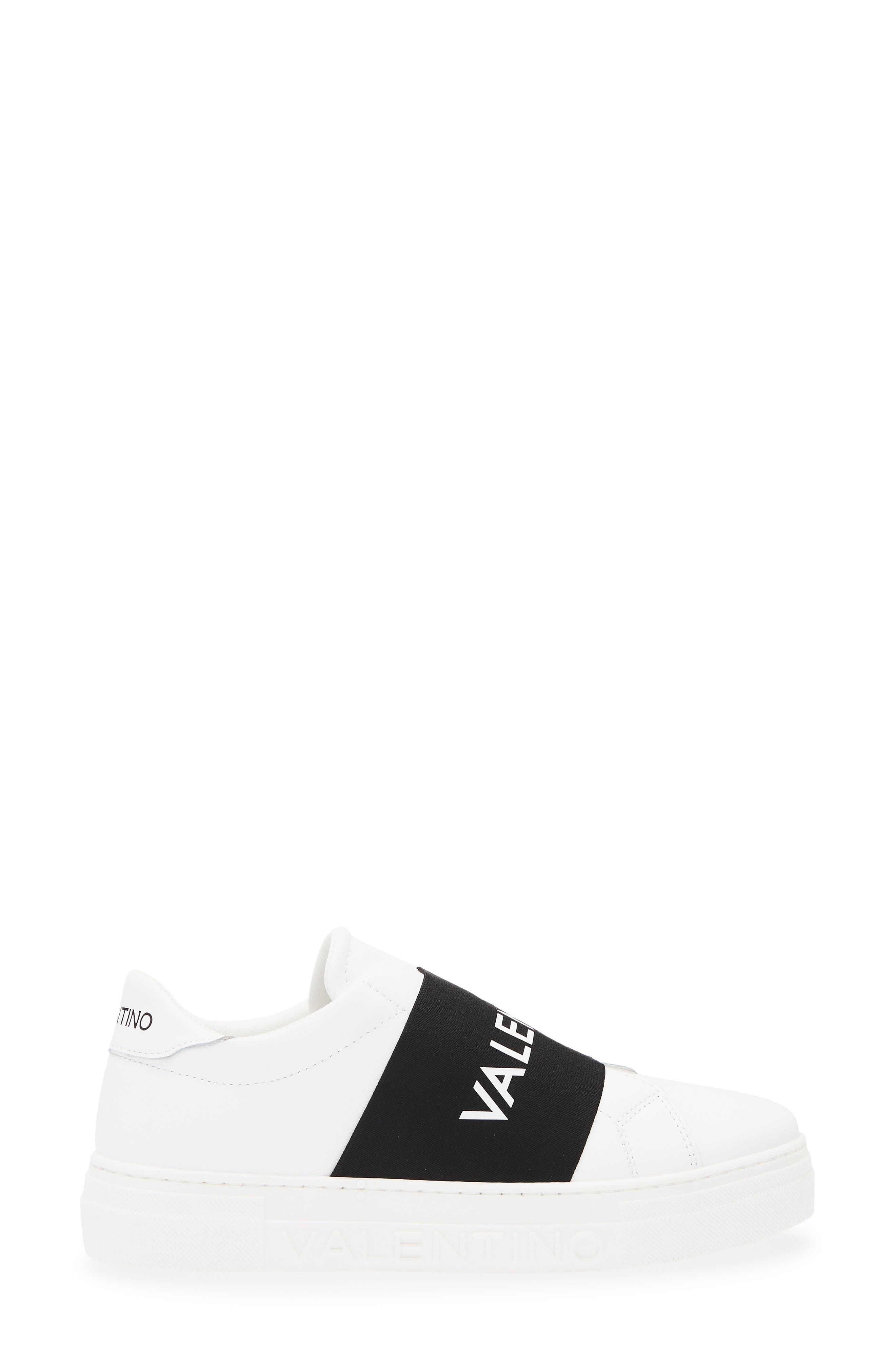 VALENTINO BY MARIO VALENTINO Maya Slip-On Sneaker, Alternate, color, White Black