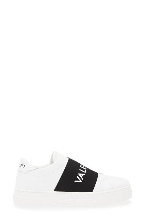 Valentino By Mario Valentino Maya Slip-on Sneaker In White