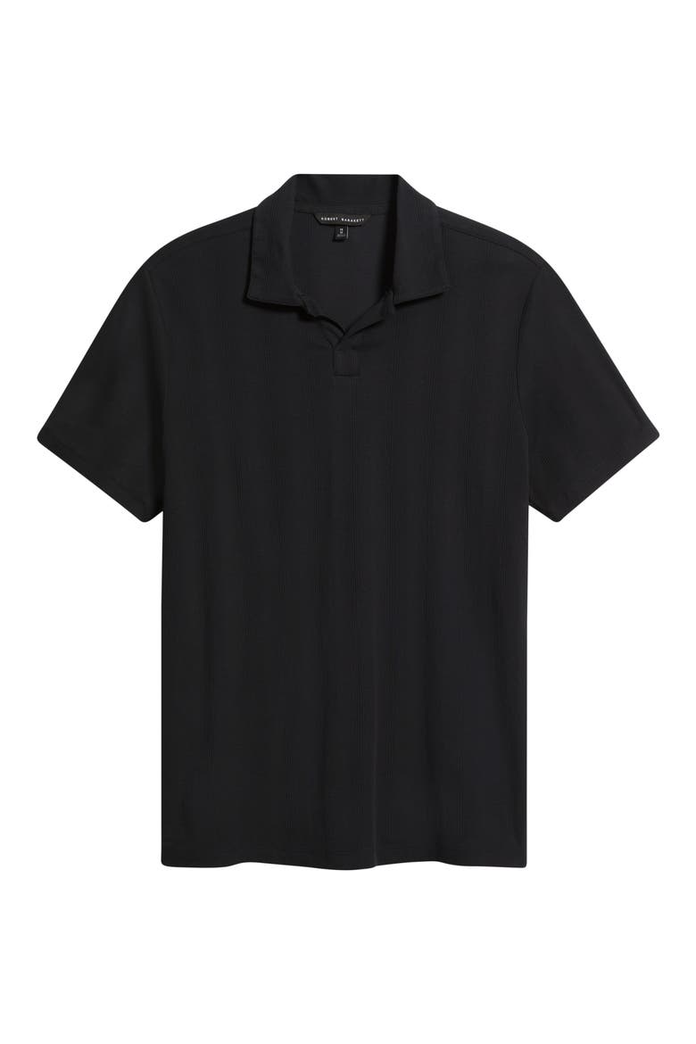 Portmao Johnny Collar Polo, Alternate, color, BLACK