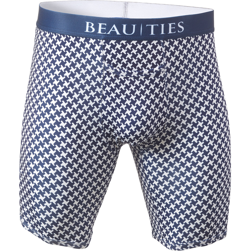 Beau Ties Of Vermont Infinitum Athletic Boxer Briefs In Animal Print
