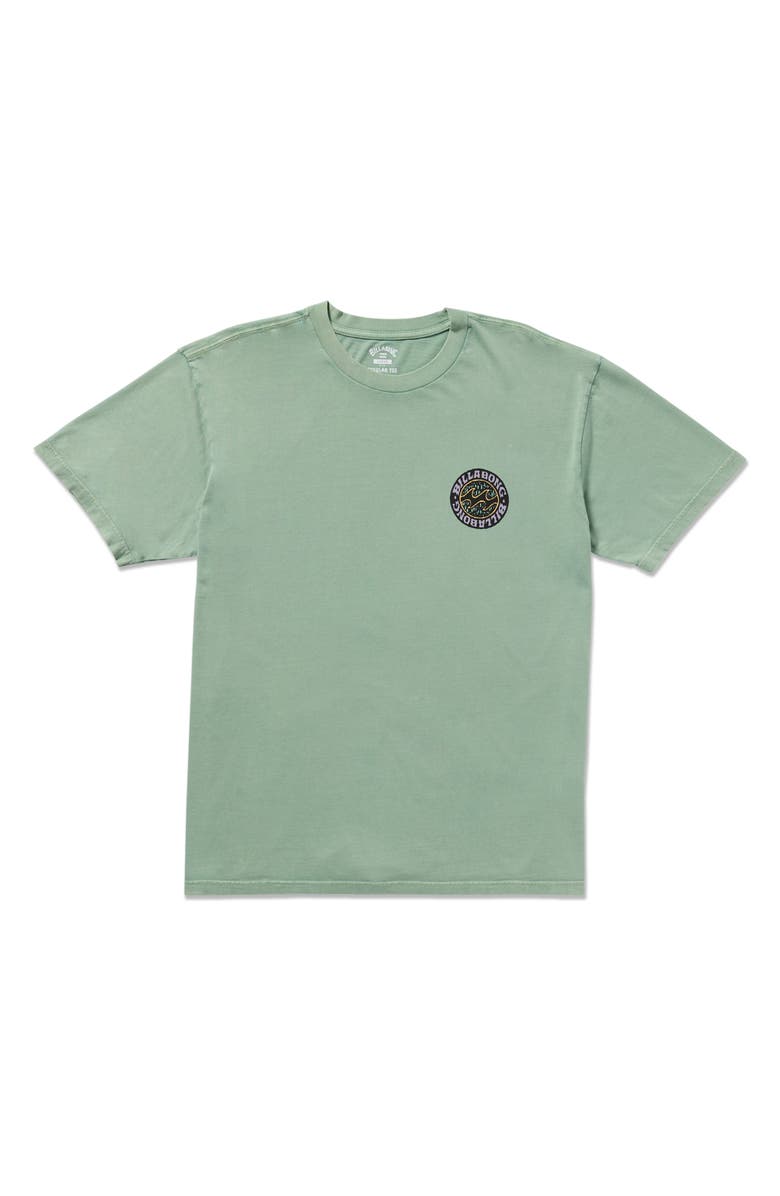 Billabong Decal Cotton Graphic T-Shirt, Alternate, color, Mist Green