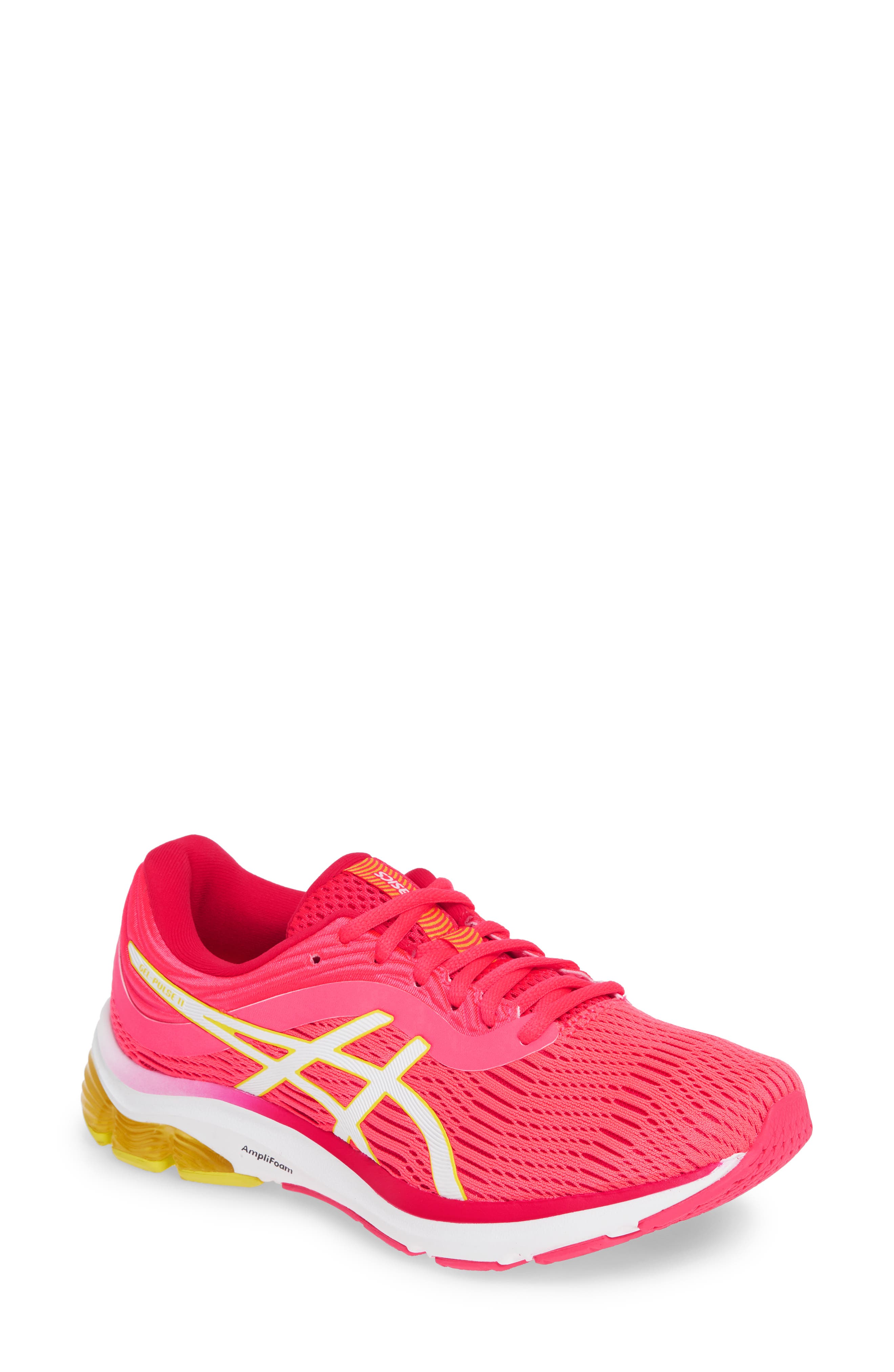 GEL-Pulse™ 11 Running Shoe, Main, color, LASER PINK/ SOUR YUZU