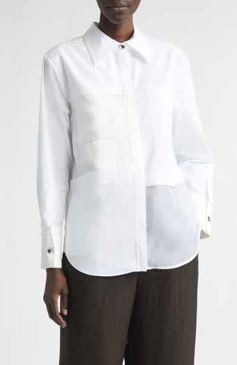 Collage Zip-Up Shirt
