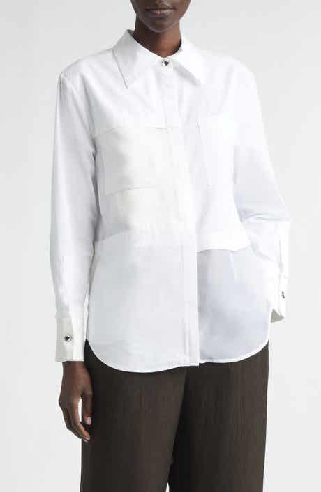 Collage Zip-Up Shirt