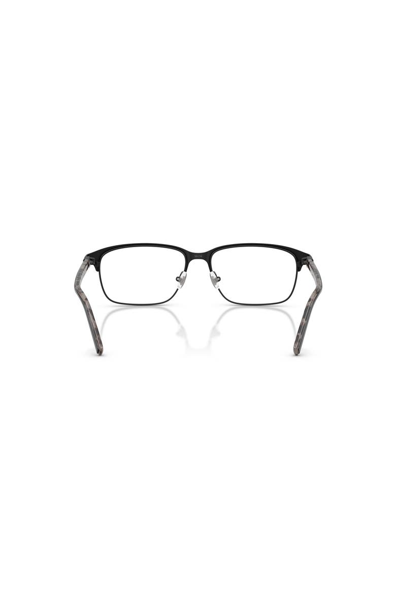 56mm Rectangle optical glasses, Alternate, color, Black
