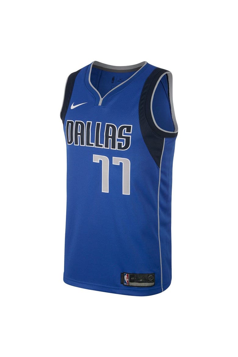 Men's Nike Luka Doncic Royal Dallas Mavericks Swingman Jersey, Alternate, color, Royal