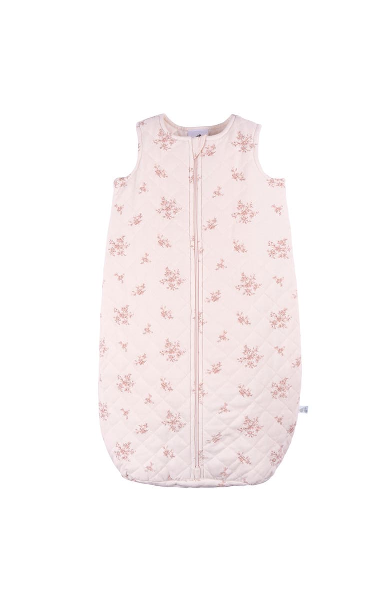 Just Born Pink Sleeveless Wearable Blanket, Main, color, Floral